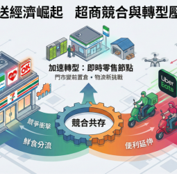 李豫伯教授：超商營運面對外送經濟崛起挑戰　透過競合策略尋求零售新商業模式突破
