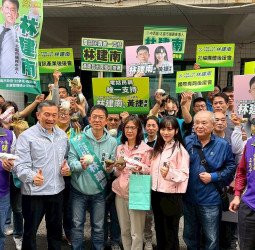 再戰中西區、北區市議員　林建南完成初選登記　訴求深耕不曾離開