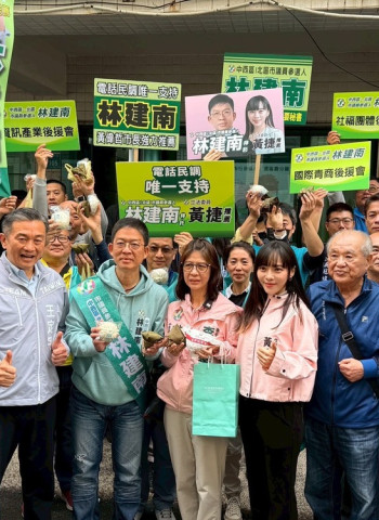 再戰中西區、北區市議員　林建南完成初選登記　訴求深耕不曾離開