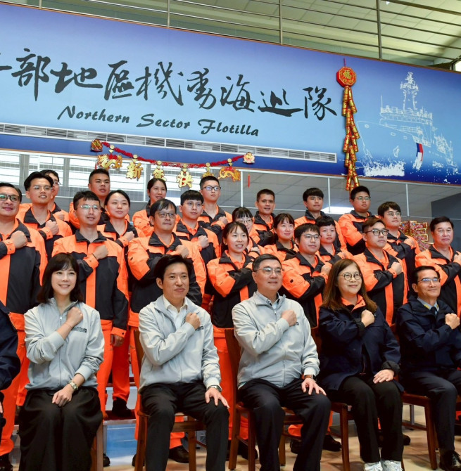 春節值勤不打烊　行政院長卓榮泰新春首日慰勉海巡同仁　展現挺海巡護臺灣與提升裝備資源與勤務環境承諾
