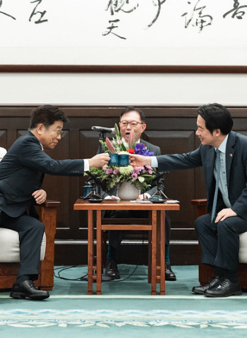 賴清德總統接見日本前內閣官房長官加藤勝信眾議員乙行　強化科技與經貿合作，深化臺日情誼基礎