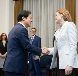 賴清德總統會見德國馬歇爾基金會訪團　從台灣之盾到自我防衛能力　深化民主夥伴合作關係