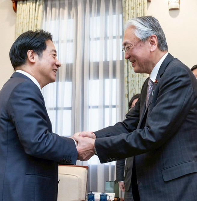 賴清德總統會見日華懇會長古屋圭司　深化臺日合作關鍵產業合作　共同提升區域經濟安全與產業韌性