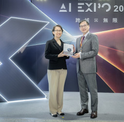 蕭美琴副總統走訪AI EXPO Taiwan 2026　肯定完整產業技術路徑強化臺灣AI全球競爭力