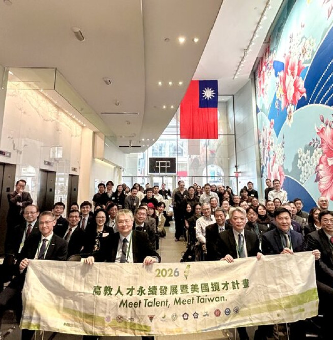 教育部親自赴美攬才 政務次長劉國偉及常務次長朱俊彰推動高教人才永續發展 同步延攬國際優秀學者返臺