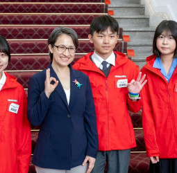 創意與行動力閃耀！第26屆台新青少年志工獎得主獲蕭美琴副總統肯定　彰顯臺灣良善力量