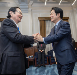 賴清德總統會見日本台灣親善協會衛藤征士郎會長　推動臺日交流合作升級帶動區域經濟發展