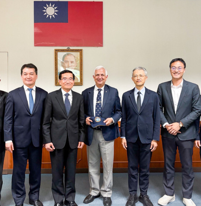 印度國家海事基金會訪海巡署 張忠龍署長接待討論印太海事安全合作與交流策略