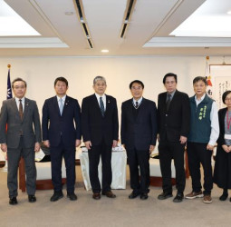 締盟一週年紀念　黃偉哲市長頒贈道路命名公文見證臺南與日本友誼市宇城地域友誼