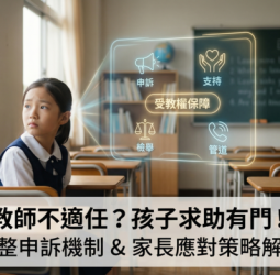 孩子遇到不適任教師怎麼辦？深入解析檢舉機制、申訴管道及家長應對方式