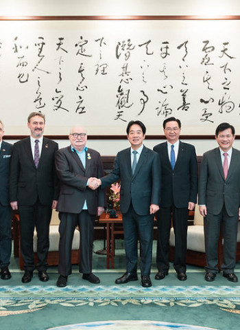 賴清德總統會見波蘭前總統華勒沙　表示臺灣將發揮良善力量成為全球民主韌性重要貢獻者