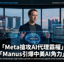 Meta豪砸20億美元搶下AI代理獨角獸Manus　祖克柏全面啟動「AI數位管家」戰略　中美科技角力正式升級