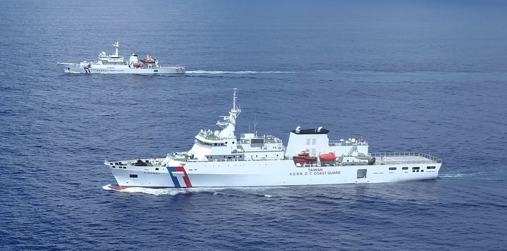 嘉義艦、澎湖艦航抵帛琉 海巡雙艦展開遠航訓練暨外交任務